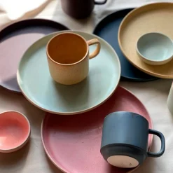 Julie Damhus Studio Toto Tallerken Mellem Rosa^ Køkken|Keramik & Porcelæn
