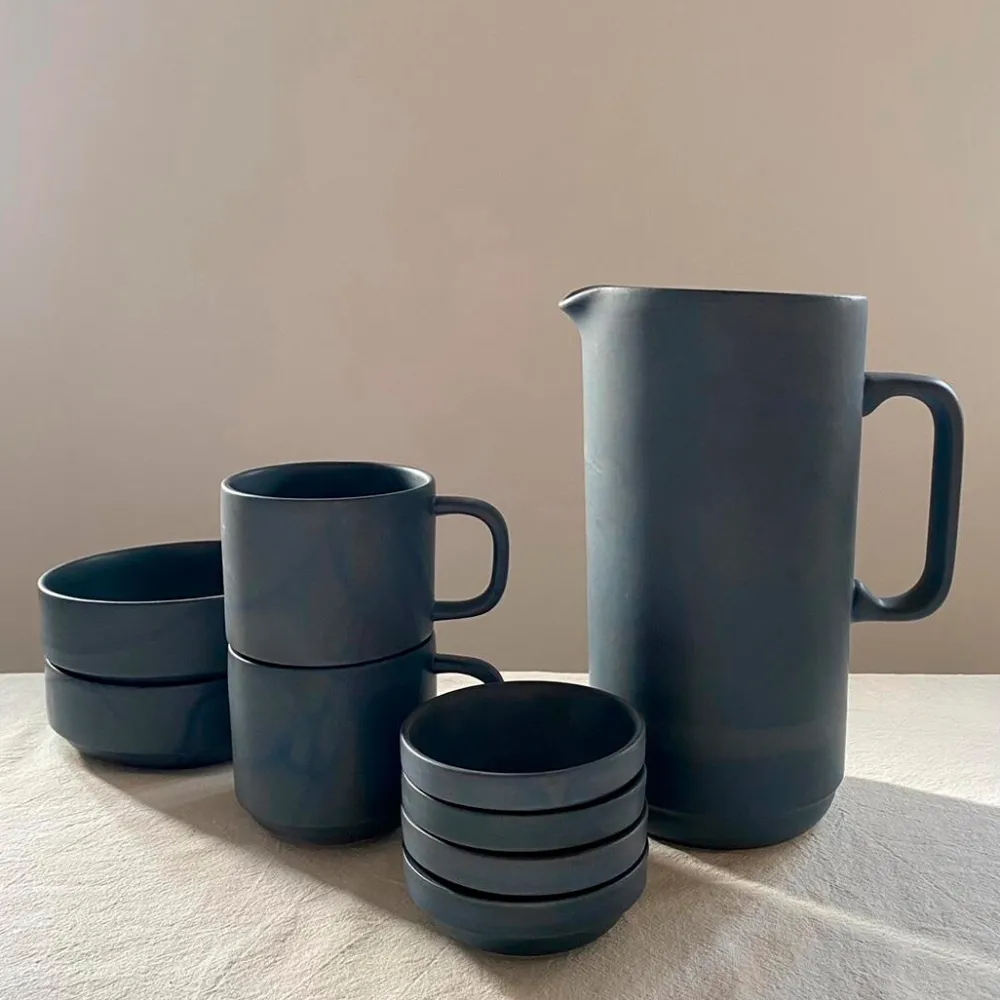 Julie Damhus Studio Toto Kop Blå^ Køkken|Keramik & Porcelæn