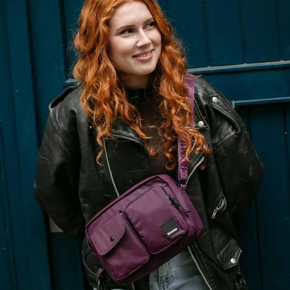 Kintobe MILES Crossbody Deep Aubergine^Dame Accessories|Accessories