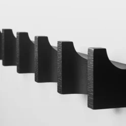 Kristina Dam Studio Column Coat Rack Long Black Lacquered Oak^ Knager & Greb|Entré