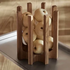 Kristina Dam Studio Column Bowl Warm Lacquered Oak^ Andet Boligtilbehør