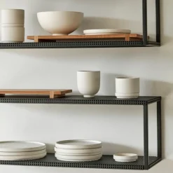 Kristina Dam Studio Grid Wall Shelf Black^ Entré