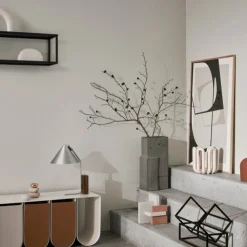 Kristina Dam Studio Grid Wall Shelf Black^ Entré