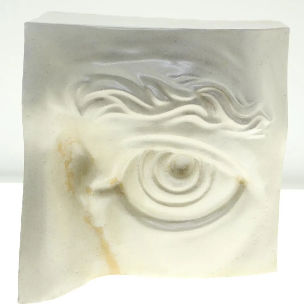 Laoru Laoru Bookend Left Eye Antique White^ Andet Boligtilbehør|Keramik & Porcelæn