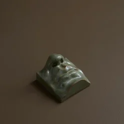 Laoru Laoru Mouth II Relief Copper Green^ Keramik & Porcelæn