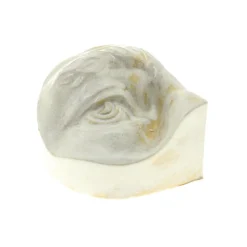 Laoru Laoru Rounded Eye Right Relief Antique White^ Keramik & Porcelæn