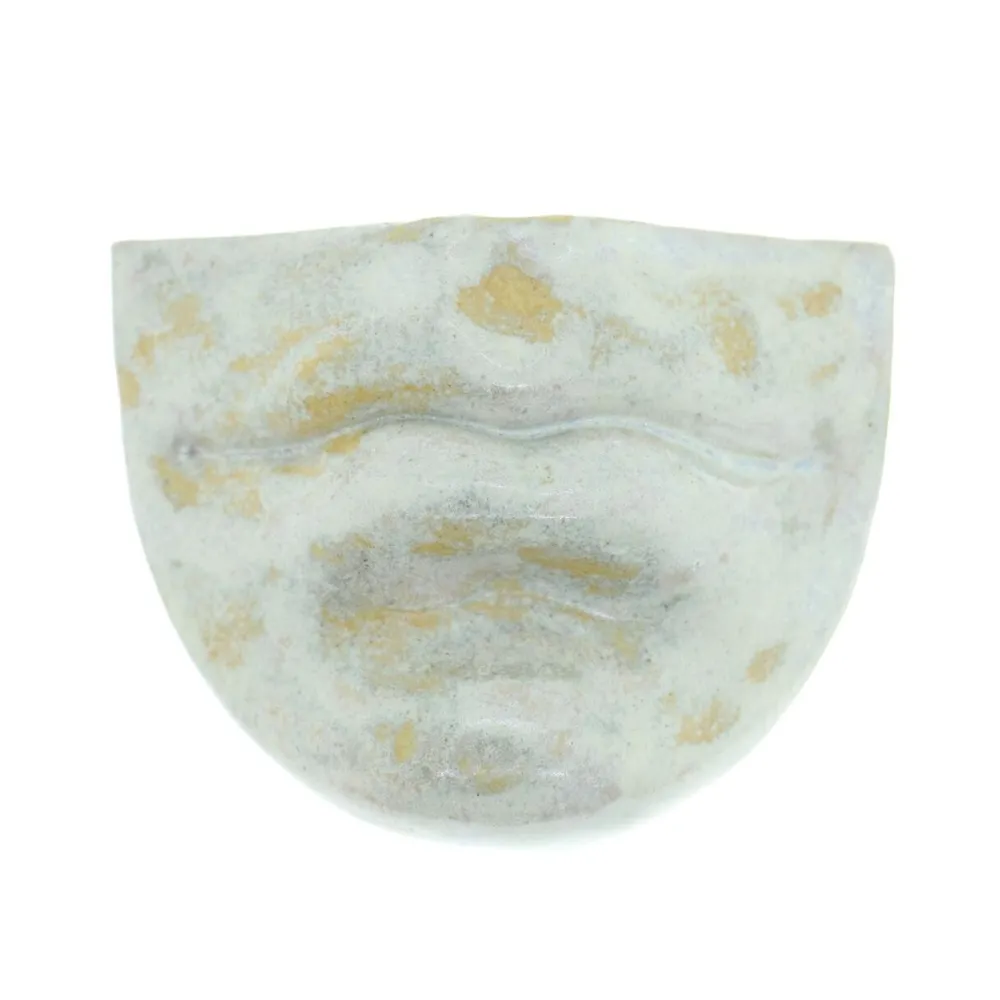 Laoru Laoru Small Mouth I Relief Antique White^ Keramik & Porcelæn