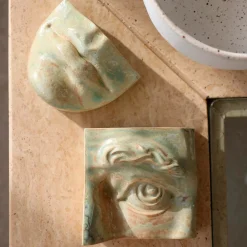 Laoru Laoru Small Mouth I Relief Crystal Green^ Keramik & Porcelæn