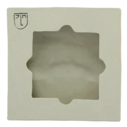 Laoru Laoru Square Eye Right Relief Warm Sand^ Andet Boligtilbehør|Keramik & Porcelæn