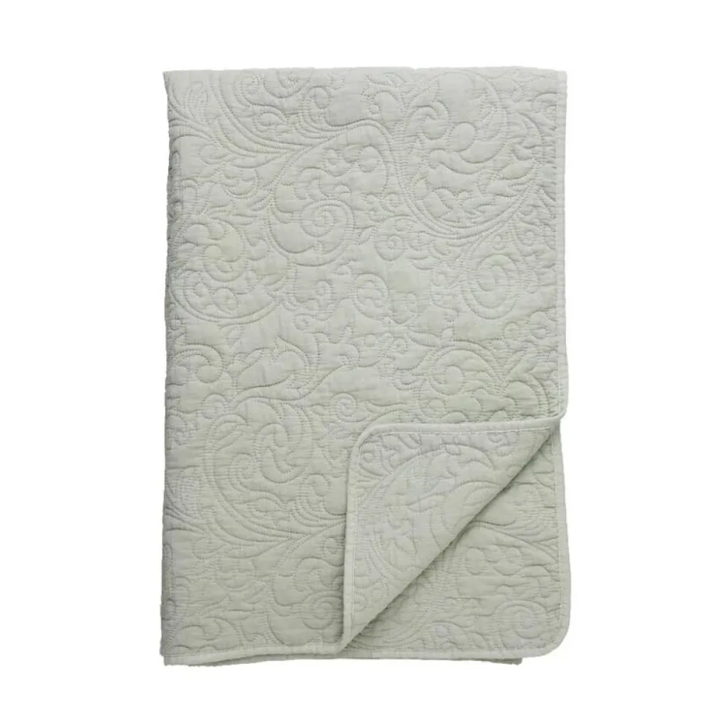 Lene Bjerre Design Isabelle Throw Sage Green^ Plaider