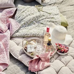 Lene Bjerre Design Ivy Mattress Sage Green/Rose Large^ Udendørs