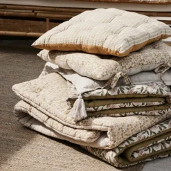 Lene Bjerre Design Ivy Mattress Sage Green/Rose Large^ Udendørs