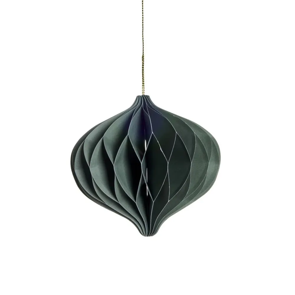Lene Bjerre Design Poelle Ornament Green No. 3^ Juletræspynt|Julepynt