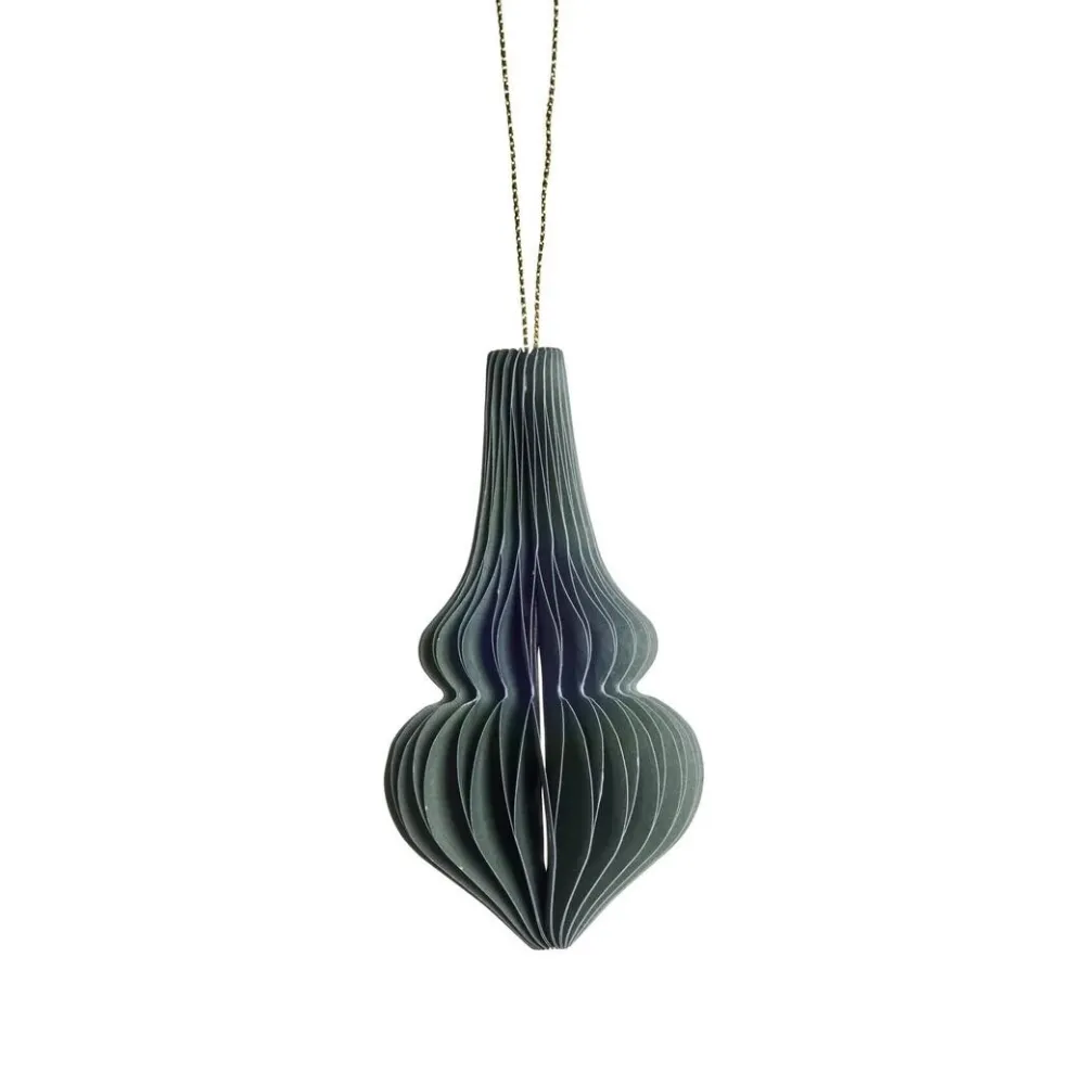 Lene Bjerre Design Poelle Ornament Green No. 2^ Juletræspynt|Julepynt