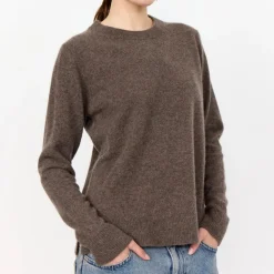 Leveté Room Eloise 2 Pullover Brown^Dame Overdele