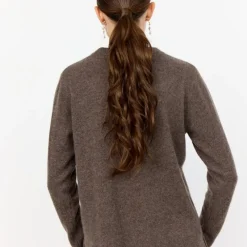 Leveté Room Eloise 2 Pullover Brown^Dame Overdele