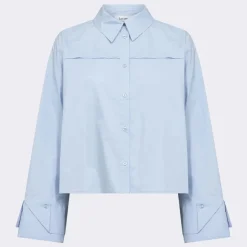 Leveté Room Kia 4 Shirt Light Blue^Dame Overdele