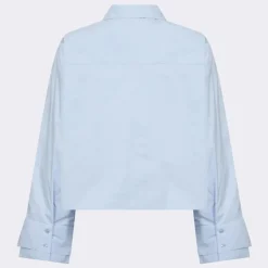Leveté Room Kia 4 Shirt Light Blue^Dame Overdele