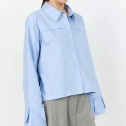 Leveté Room Kia 4 Shirt Light Blue^Dame Overdele