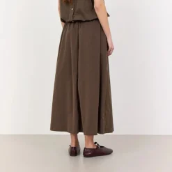 Leveté Room Lea 2 Nederdel Mørk Brun^Dame Underdele