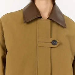 Leveté Room Maggie 2 Coat Dark Green^Dame Overtøj