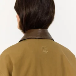 Leveté Room Maggie 2 Coat Dark Green^Dame Overtøj