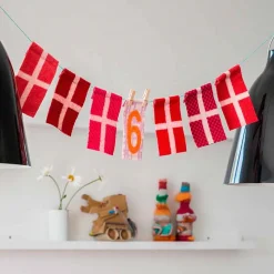 Linedyr Fødselsdagsranke^Børn Børneværelse|Dekoration