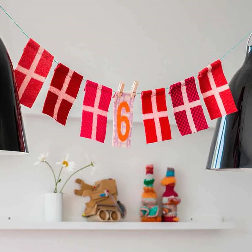 Linedyr Fødselsdagsranke^Børn Børneværelse|Dekoration