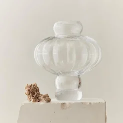 Louise Roe Balloon Vase 03 Clear^ Stue|Andet Boligtilbehør