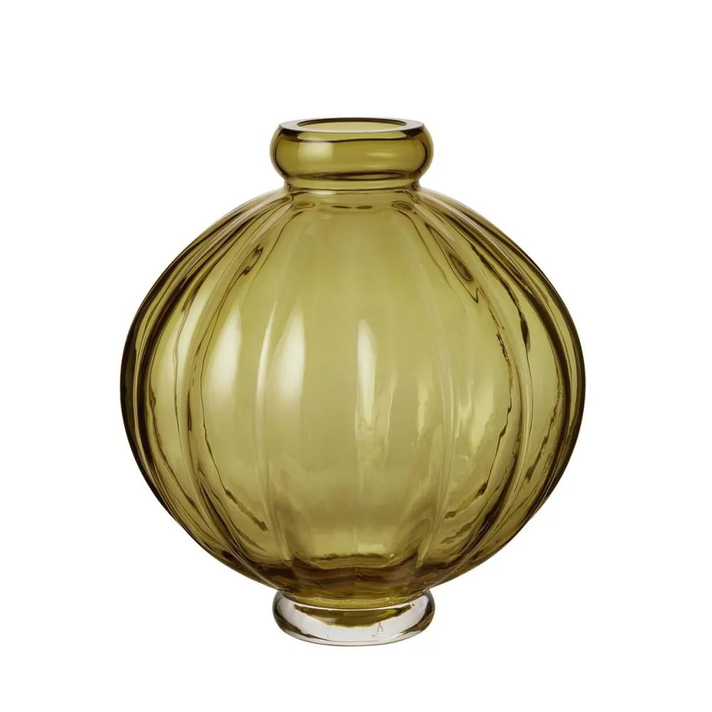 Louise Roe Balloon Vase 01 Olive^ Andet Boligtilbehør|Vaser
