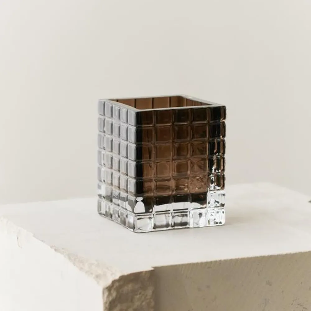 Louise Roe City Light 2 Smoke^ Lysestager