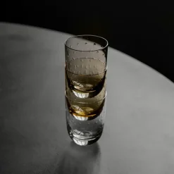 Louise Roe Crystal Soda Glass Smoke^ Køkken