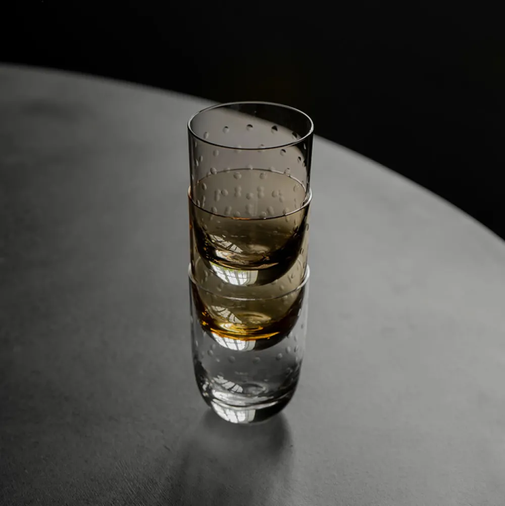 Louise Roe Crystal Soda Glass Smoke^ Køkken