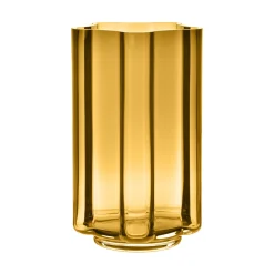 Louise Roe Funki Vase Rounded Amber^ Stue|Andet Boligtilbehør