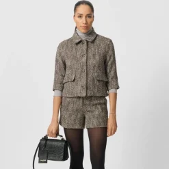 Lovechild 1979 Kimi Shorts Brown Herringbone^Dame Underdele