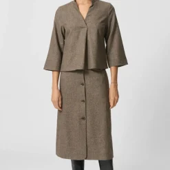 Lovechild 1979 Reyna Skirt Beige Houndstooth^Dame Underdele