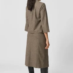 Lovechild 1979 Reyna Skirt Beige Houndstooth^Dame Underdele