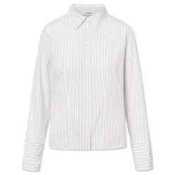 Lovechild 1979 Rosy Shirt Dusty Blue Stripe^Dame Overdele