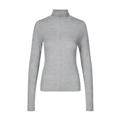 Lovechild 1979 Tove Turtleneck Grey Melange^Dame Overdele