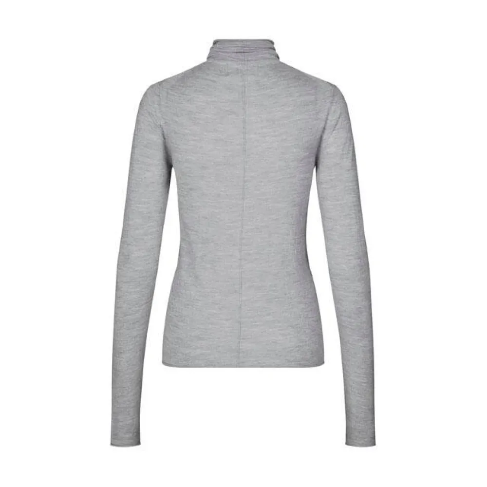 Lovechild 1979 Tove Turtleneck Grey Melange^Dame Overdele