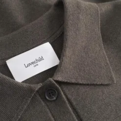 Lovechild 1979 Violette Top Army Melange^Dame Overdele