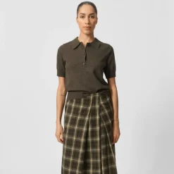 Lovechild 1979 Violette Top Army Melange^Dame Overdele