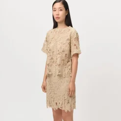 Lovechild 1979 Lovechild Gaelle Top Beige^Dame Overdele