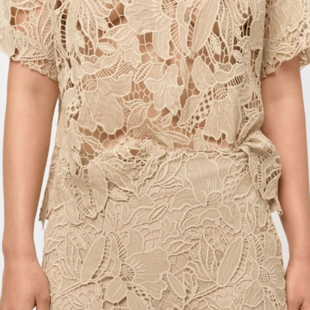 Lovechild 1979 Lovechild Gaelle Top Beige^Dame Overdele