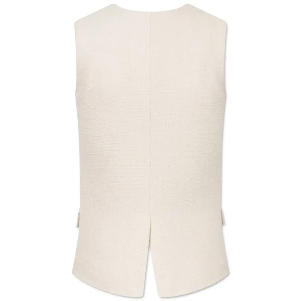 Lovechild 1979 Lovechild Kendra Vest Creme^Dame Overdele