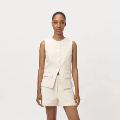 Lovechild 1979 Lovechild Kendra Vest Creme^Dame Overdele