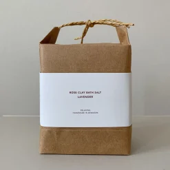 Mellow Mind Rose Clay Bath Salt Lavender Relaxing^ Velvære