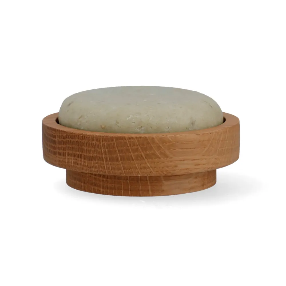 Mellow Mind Soap Dish Oak Round^ Badeværelse|Velvære