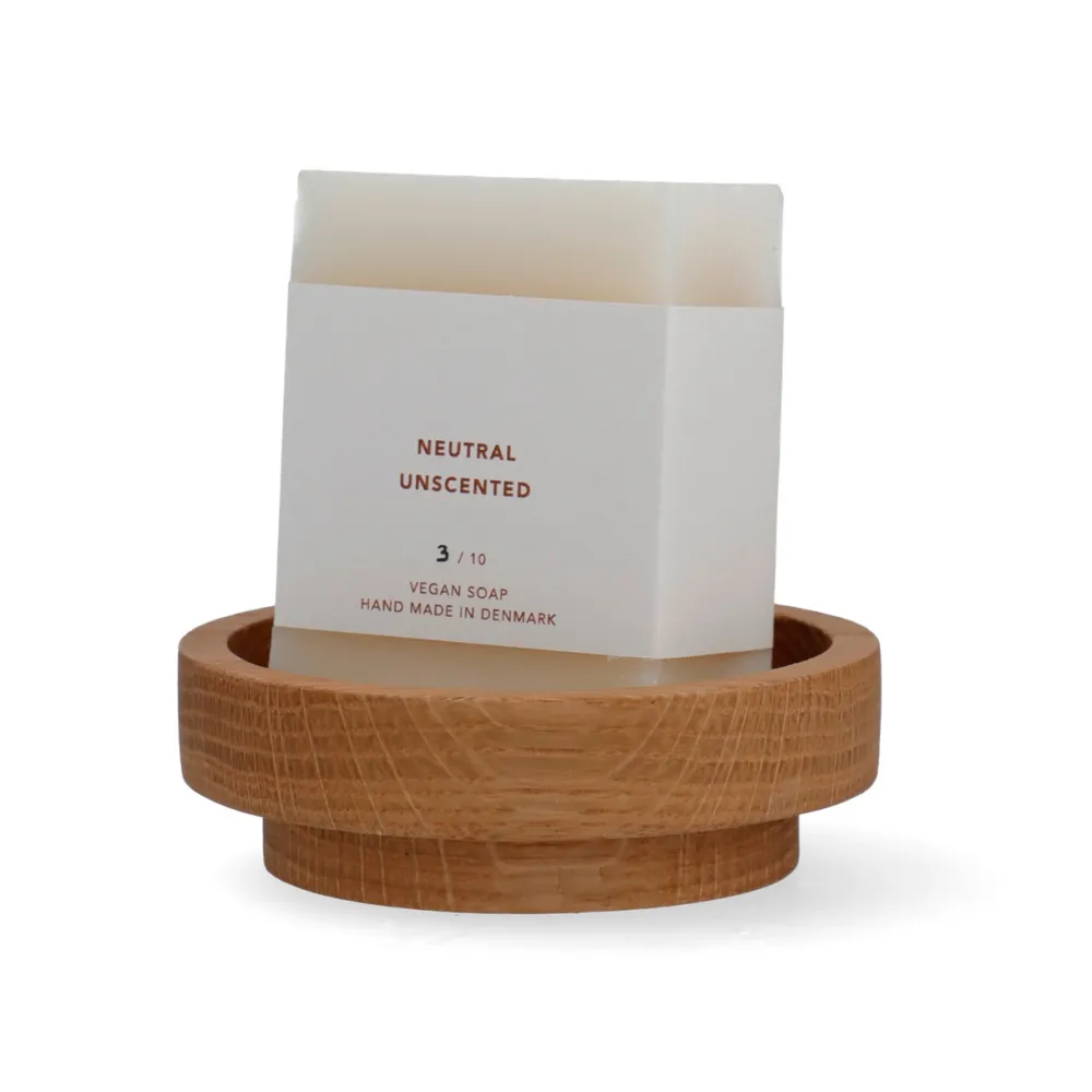 Mellow Mind Soap Dish Oak Round^ Badeværelse|Velvære