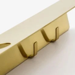 Meraki Bottle Hanger With Hooks Brushed Brass^ Knager & Greb